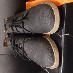 Deerstages Youth Denim Casual Shoes 2.5Y